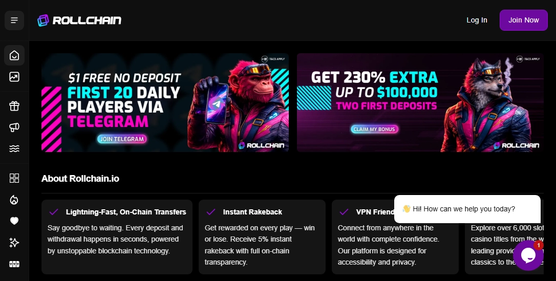 Rollchain Casino